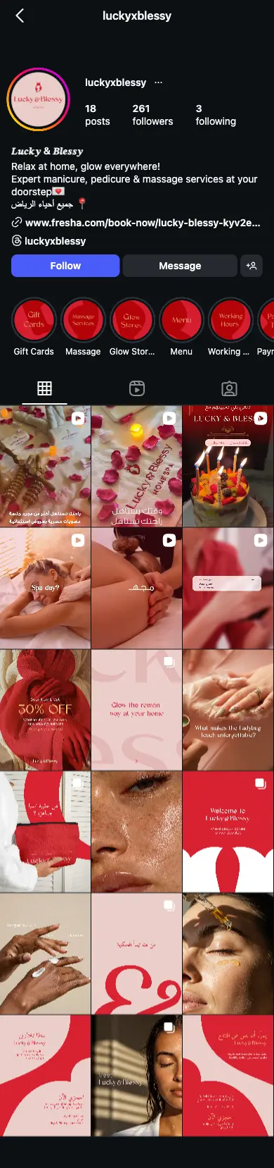 Lucky & Blessy Instagram